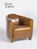 Best Quality America Style Leather Sofa, Club Chair (622)