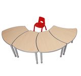 Petal Shape Kids Tables for Daycare School