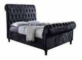High Quality Fabric Queen Bed Bedroom Home Hotel Furniture