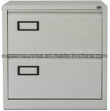 Office Use Vertical Two Drawer Storage Metal Steel Iron Cabinet