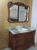 Solid Wood Bathroom Cabinet