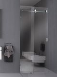 Project Stainless Steel Top Rail Sliding Shower Enclosure (A007)