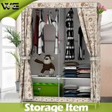 Large Space Sturdy Construction Home Furniture Storage Cabinet Wardrobe