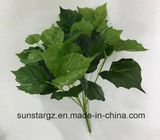 PE Tolmiea Leave Artificial Plant for Home Decoration (50040)