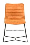 Coated Metal Frame Dining Chair with Different Color