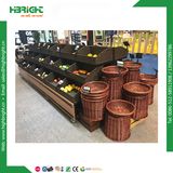 Supermarket Island Vegetable Holder Display