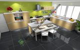 Melamine MDF UV Kitchen Cabinet China Supplier
