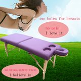 Female Portable Massage Table, Massage Bed and Examination Table