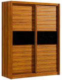 2 Sliding Door Wardrobe Wood Wardrobe Bedroom Wardrobe