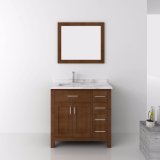 Solid Wooden Home Furniture Vanity Bathroom Cabinet Set