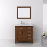 Solid Wooden Home Furniture Vanity Bathroom Cabinet Set