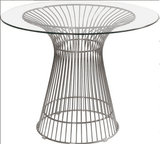 Stainless Steel Warren Platner Wire Side Table