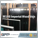 Natural Stone Black Marble of Gangsaw Slabs/ Floor Tiles