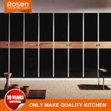 Custom Black Hinged Wardrobes Armoire for Sale