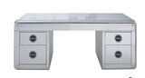Antique Aviator Aluminum Desk, Classic Office Table Rtk-09