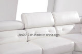 Modern Furniture Top Leather Sofa (H3026)