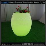 PE Plastic Modern Waterproof LED Bar Stools