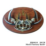 Skull Fantasy Knife Craft Knife Fantasy Knife Metal Crafts 30cm