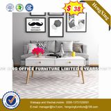 Button Round up Holstery Tufting Round Coffee Table (Hx-8nr2342)
