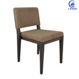 Wholesale China Hotel Banquet Restaurant Wood Like Aluminum Chair