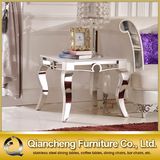 Home Room Furniture Marble Top Square Side Table