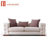 Traditional Chesterfield Style Leather Sofa