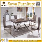 Gold Stainless Steel Wedding Infinity Dining Chair
