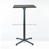 Convenient Space Saving Adjustable High Bar Table with Wood Top (SP-BT706)