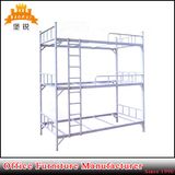 Dormitory Furniture Metal Triple Bunk Bed for Germany Refugees
