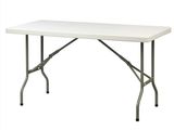 6 Seats Portable Plastic Folding Table for Camping Picnic Dining Party