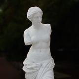 Marble Statue Sculpture of Mermaid and Merman