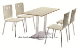 Stainless Steel Dining Table and Chair for Restaurant