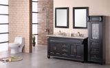 American Style Hot Sell Solid Wood Bathroom Cabinet with Side Vanity