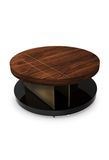 Mirror Stainless Steel Diamond Italian Coffee Table