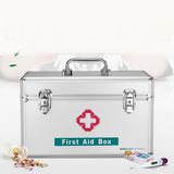 B016-2 14 Inch Metal First Aid Cabinet with 2 Locks