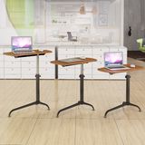 Height Adjustable Wooden Folding Laptop Desk