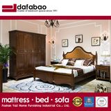 High Quality Bedroom Furniture Solid Wood Bed (AS819)