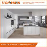 Island Style Modern High Gloss Lacquer Kitchen Cabinet