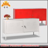 House Decoration Steel 2 Door TV Cabinet PS Display Cabinet