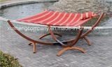 Pure Cotton Canvas Wood Frame Outdoor Rope Hammock Chair