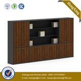 Glass Wooden Door Alumnium Bookshelf Storage Bookcase Filing Cabinet (UL-ND248)