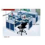 Full Panel Wooden Office Furniture Workstations Partition YF-G0901