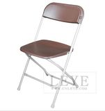metal frame plastic folding chair
