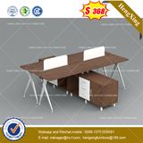 Lecong Market Wooden Black Color Office Partition (HX-8NE041)