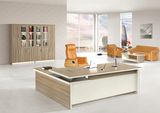 L-Shape High End Melamine Officer Use Office Desk