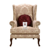 Luxury Salon Chair in Club with Round Cushion