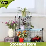 Courtyard Garden DIY Storage Cube Steel Unitswire Storage Shelves