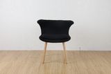 European Style Round Wood Leg Restoring Ancient Dining Chair