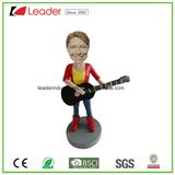 Resin Bobblehead Figurine for Home Decoration and Promotional Gifts, Customized Bobble Head