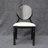 Stackable Metal Transparent Clear Acrylic Plastic Back Louis Chair for Banquet and Hotel (YC-D04-02)